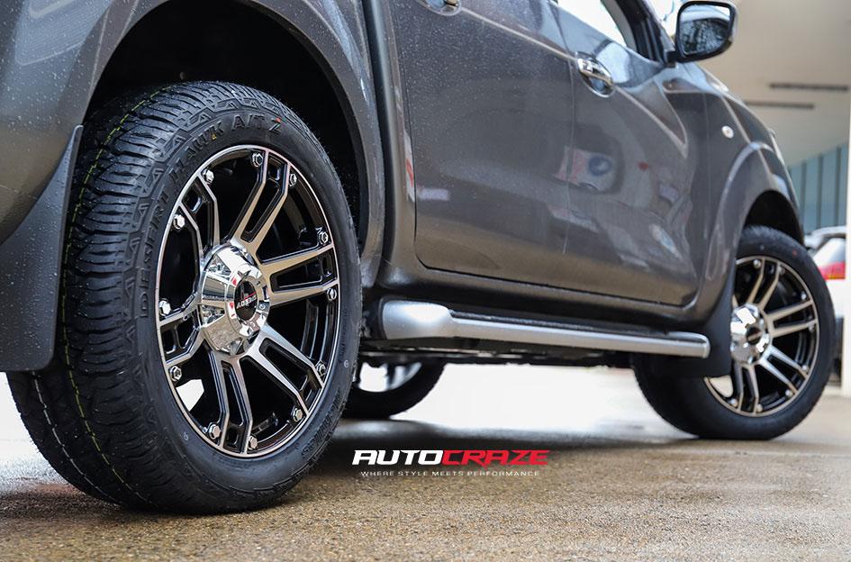 NISSAN NAVARA OUTLAW MACHINED PIANO BLACK
